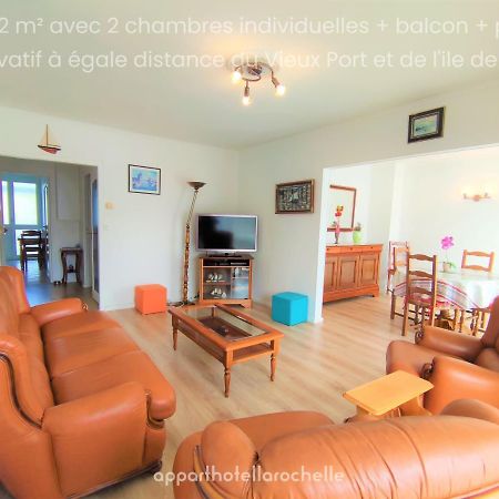 Appartement T3 Lumineux Et Tout Confort De 72 M2 Avec Parking Privatif La Rochelle  Zewnętrze zdjęcie